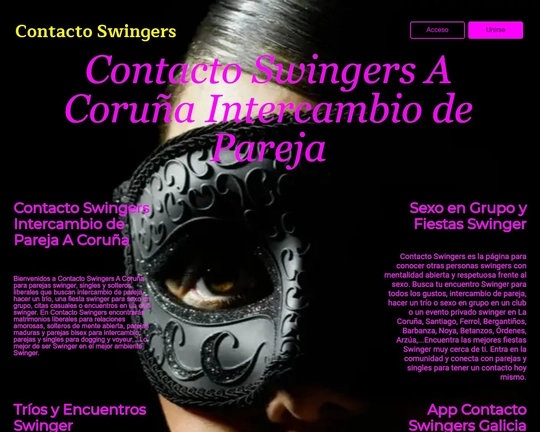 A Coruña Intercambio de Pareja Logo