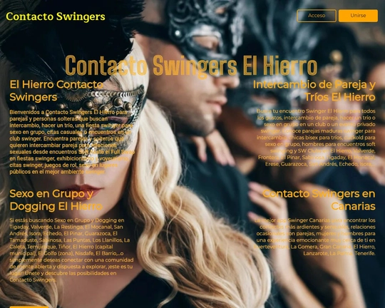 Contacto Swingers El Hierro