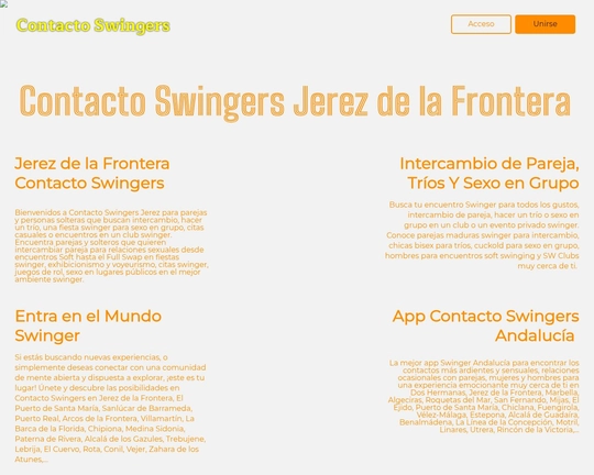 Contacto Swingers Jerez de la Frontera Logo