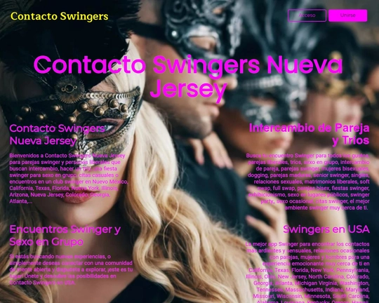 Contacto Swingers Nueva Jersey Logo
