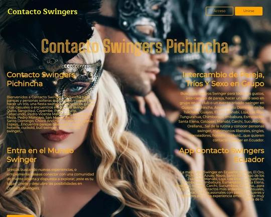 Contacto Swingers Pichincha Logo