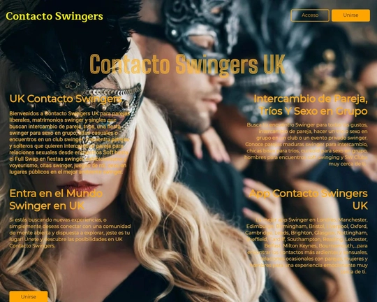 Contacto Swingers UK