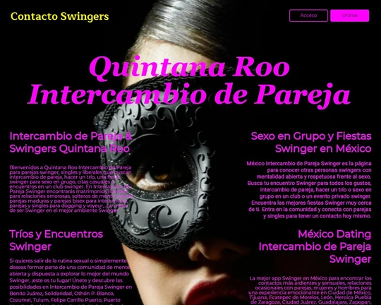 Intercambio de Pareja Quintana Roo Logo