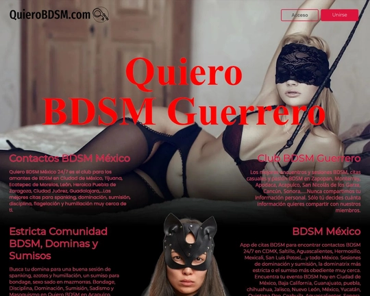 Quiero BDSM Guerrero Logo