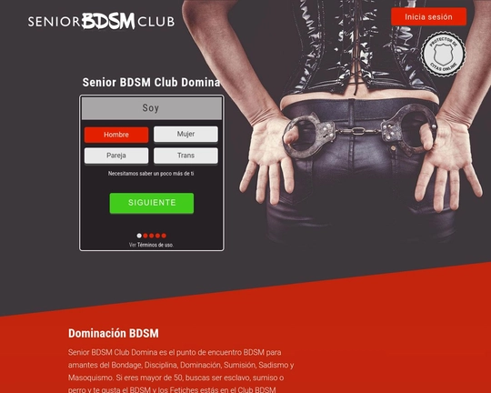 Senior BDSM Club Domina