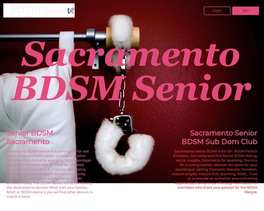 Senior BDSM Sacramento